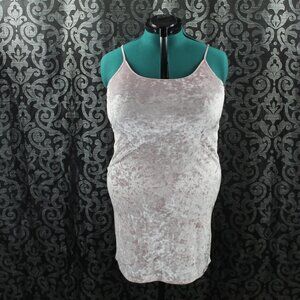 Victoria's Secret Pink Velvet Mini Dress L/1X